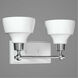 Bramlett 2 Light 15 inch Polished Chrome Bath Vanity Wall Light